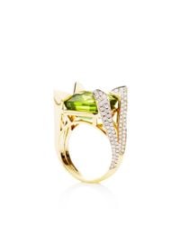 Tito Pedrini | Green One Of A Kind Peridot Ring | Lyst