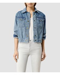 all saints jeans jacket