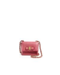 Ferragamo | Pink Crossbody - Ginny Mini | Lyst