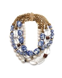 Lizzie Fortunato - Blue Look 20 Choker - Lyst