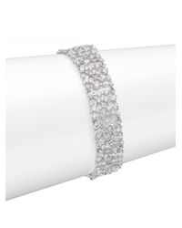 Adriana Orsini | Metallic Frozen Line Bracelet | Lyst