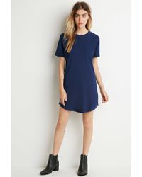 navy tee shirt dress