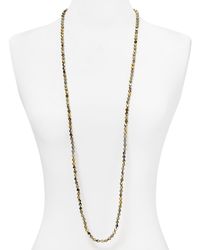 Chan Luu | Metallic Champagne Crystal Necklace | Lyst