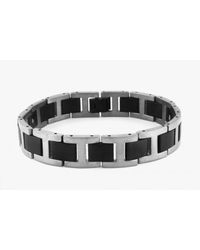 Tateossian | Black Magnetic Balance Bracelet In Titanium With Germanium Stones for Men | Lyst