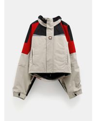 Martine Rose Shrunken Sports Jacket in Red for Men Lyst