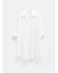 Xirena Roxy Shirt Dress - White