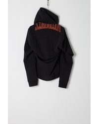vetements misplaced hoodie