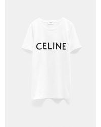 Women's Celine T-shirts from $295 | Lyst