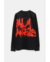 Moncler Genius Cotton Moncler X Palm Angels Logo Sweatshirt For Men in  Black for Men - Lyst