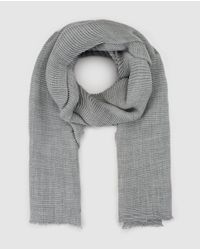 El Corte Inglés Gray Wo Large Grey Foulard