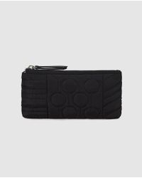 El Corte Inglés Wo Black Quilted-effect Purse