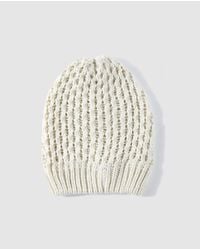 El Corte Inglés Natural Beige Knitted Hat