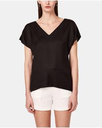 Esprit Black V-neck T-shirt