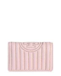 fleming mini stud slim medium wallet