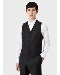 Emporio Armani Waistcoats and gilets for Men - Up to 70% off at Lyst.com