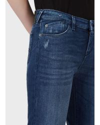 Vaqueros Emporio Armani Superceñidos J23 Para Mujer