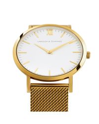 Larsson & Jennings White Lugano 40mm Watch for men
