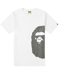 bape logo tee