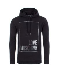 moschino mens hoodie