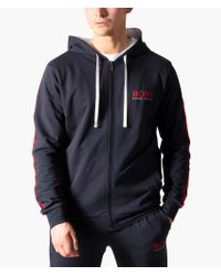 hugo boss zip hoodie sale