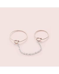 Erica Weiner - Metallic Tether Ring - Lyst
