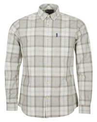 barbour tartan shirt sale