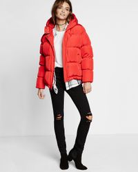 express puffer coat