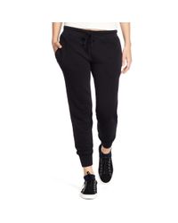 Polo Ralph Lauren | Black Quilted Jogger Pant | Lyst
