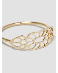 Titlee - Metallic Lorimer 3 Ring Brass - Lyst