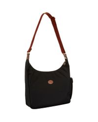 Longchamp Blue Le Pliage Hobo Bag