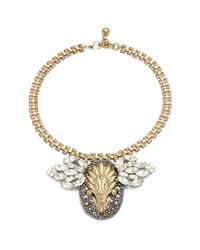 Lulu Frost - Metallic 50 Year Necklace #4 - Lyst
