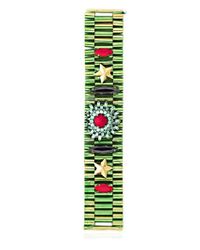 Iosselliani Green Full Metal Jewels Bracelet