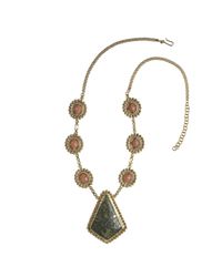 Vanilo - Brown Augusta Necklace - Lyst