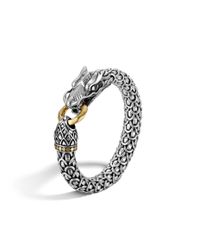 John Hardy | Metallic Legends Naga Large Dragon Bracelet | Lyst
