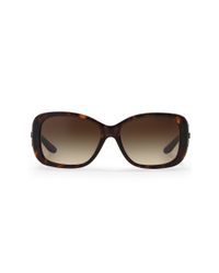 Pink Pony | Brown Square-lens Sunglasses | Lyst