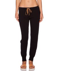 Kain Black Keller Cotton-Blend Sweatpants