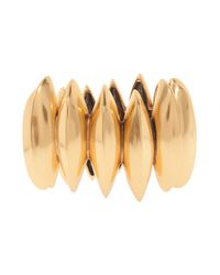 Oscar de la Renta | Metallic Disc Spear Bracelet | Lyst