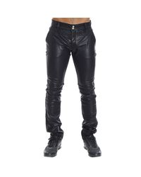 Roberto Cavalli | Black Trouser for Men | Lyst