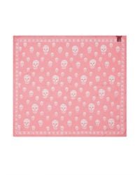 Alexander McQueen | Pink Classic Skull Silk Chiffon Scarf | Lyst