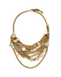 Lulu Frost | Metallic Bord La Mer Multi-chain Necklace | Lyst