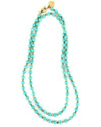 Ashley Pittman | Blue Turquoise Shanga Necklace | Lyst