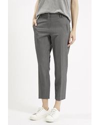 gray cigarette pants