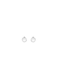 Balenciaga | Metallic Eugenia Pearl Clip Earrings | Lyst