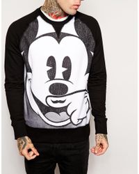 mickey mouse pullover hoodie men's