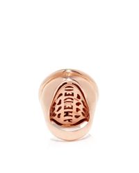 Amedeo | Metallic Owl Cameo Ring | Lyst