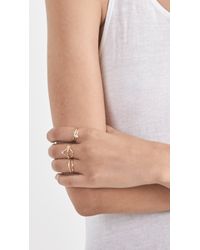 Wwake | Metallic Split Ring | Lyst