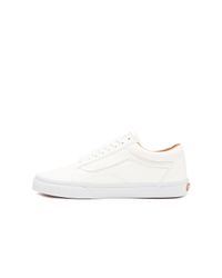 white vans leather