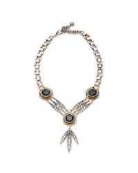 Lulu Frost - Metallic Nicandra Drop Necklace - Lyst