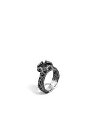 John Hardy | Metallic Classic Chain Braided Chain Band Ring | Lyst