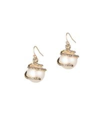 Lulu Frost | Metallic Oleander Drop Earring | Lyst